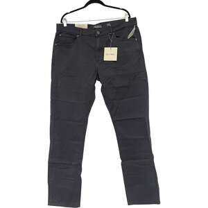 DL1961 Russel Slim Straight Leg Jeans Mens Size 38X34 Maidstone Black Denim NWT